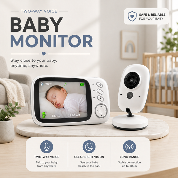 Digital Baby Monitor By Murmily
